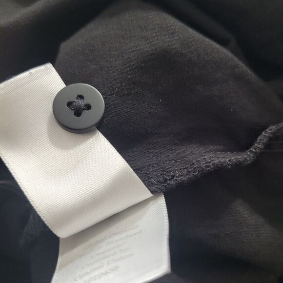 Everlane size XL Dress shift adjsutable straps elastic stretch open button - Picture 9 of 12